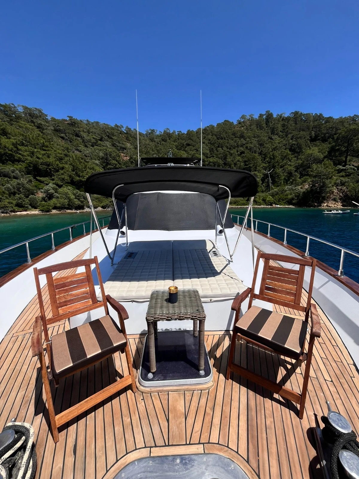 front deck