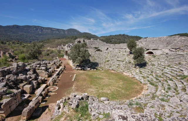 kaunos ancient city