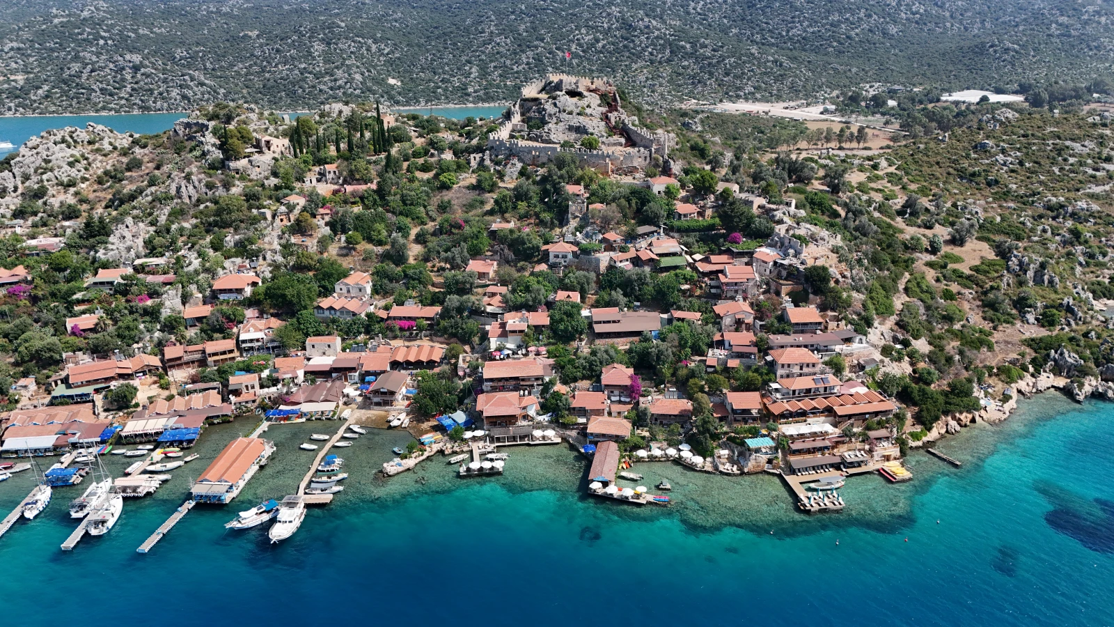 kalekoy, simena castle