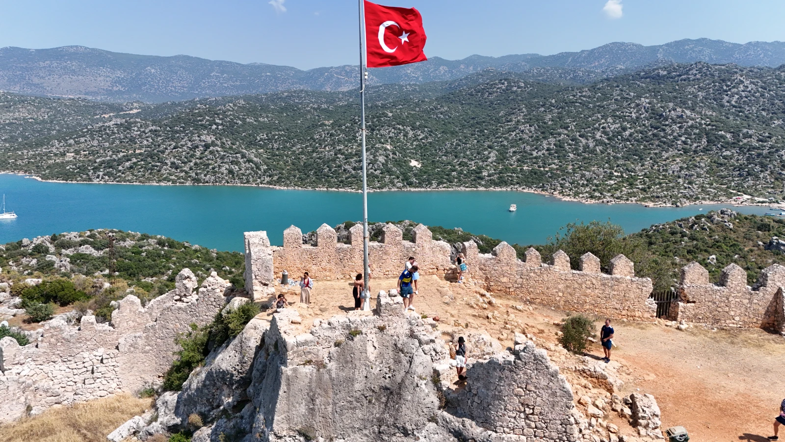 kalekoy, simena castle